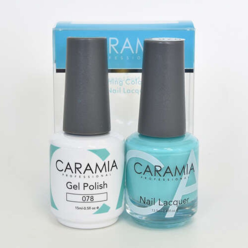 #078 Caramia Gel Polish & Nail Lacquer 0.5oz